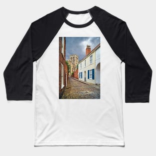 Chapter House Street and York Minster Baseball T-Shirt